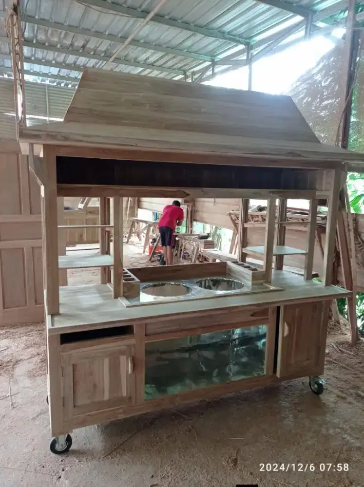 Gerobak joglo baru