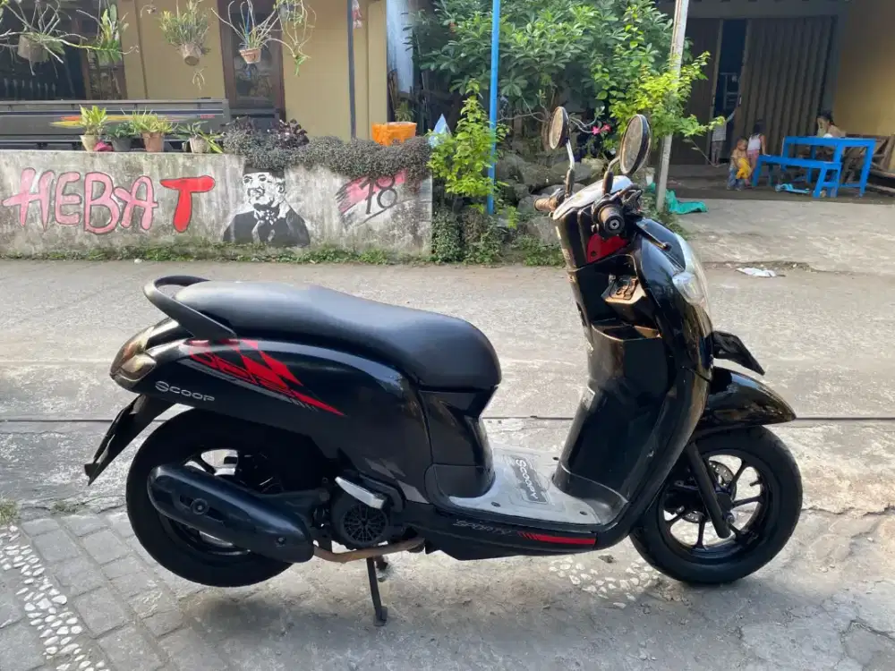 Honda Scoopy THN 2018 plat AB kota