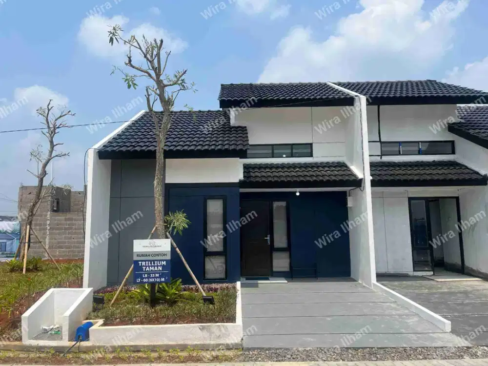 3Kamar Cicilan 1Jtaan Flat Sampai Lunas Dekat Stasiun Maja dan Citra Maja