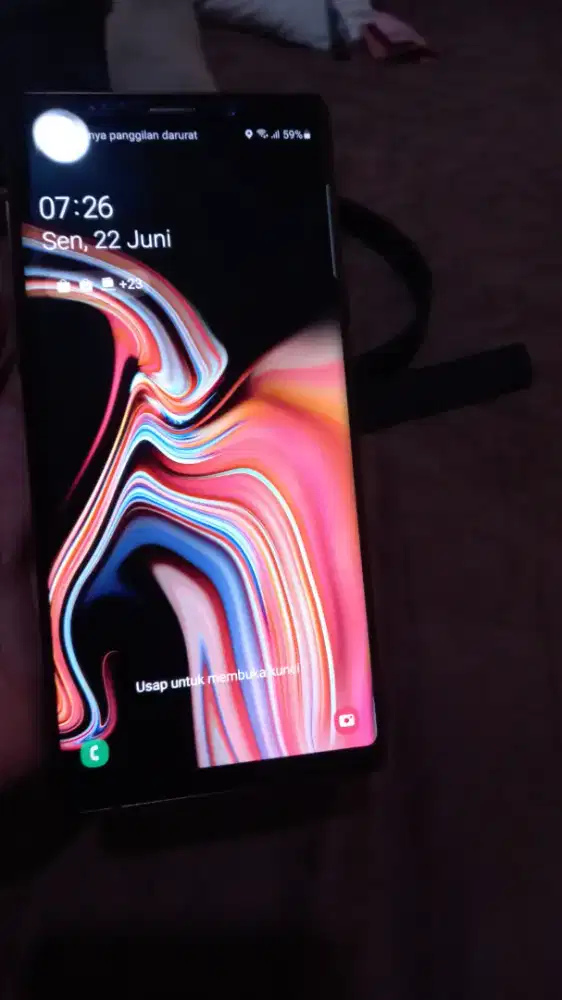 Jual samsung galaxi note 9 6 GB  mulus