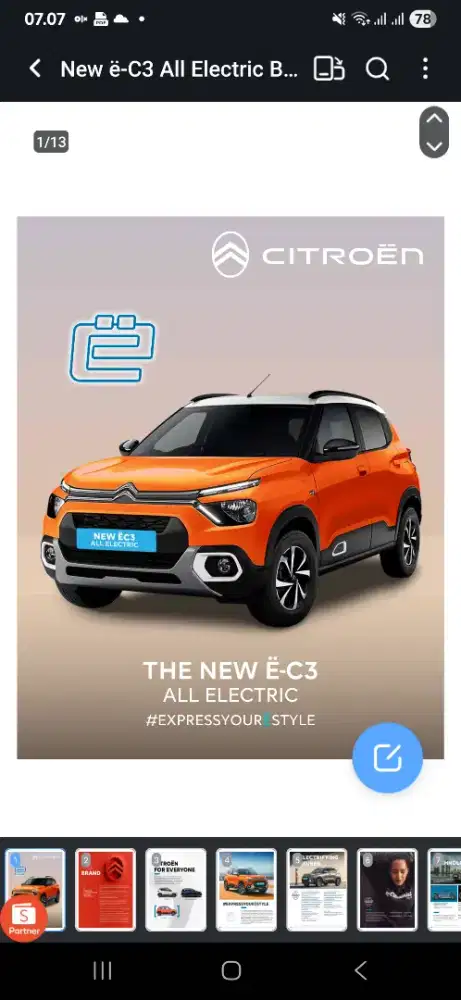 Mobil Listrik Citroen