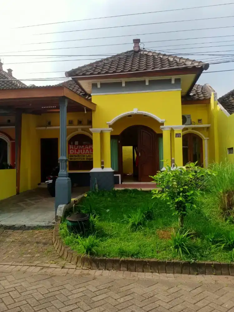 Perumahan cluster nyaman dan tenang