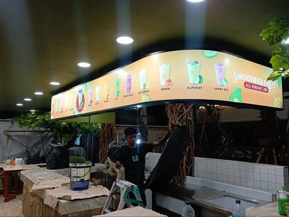NEON BOX, NEON FLEX, PAPAN REKLAME, DISPLAY AKRILIK, HURUF TIMBUL