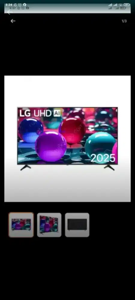 LG LED SMART TV 4K