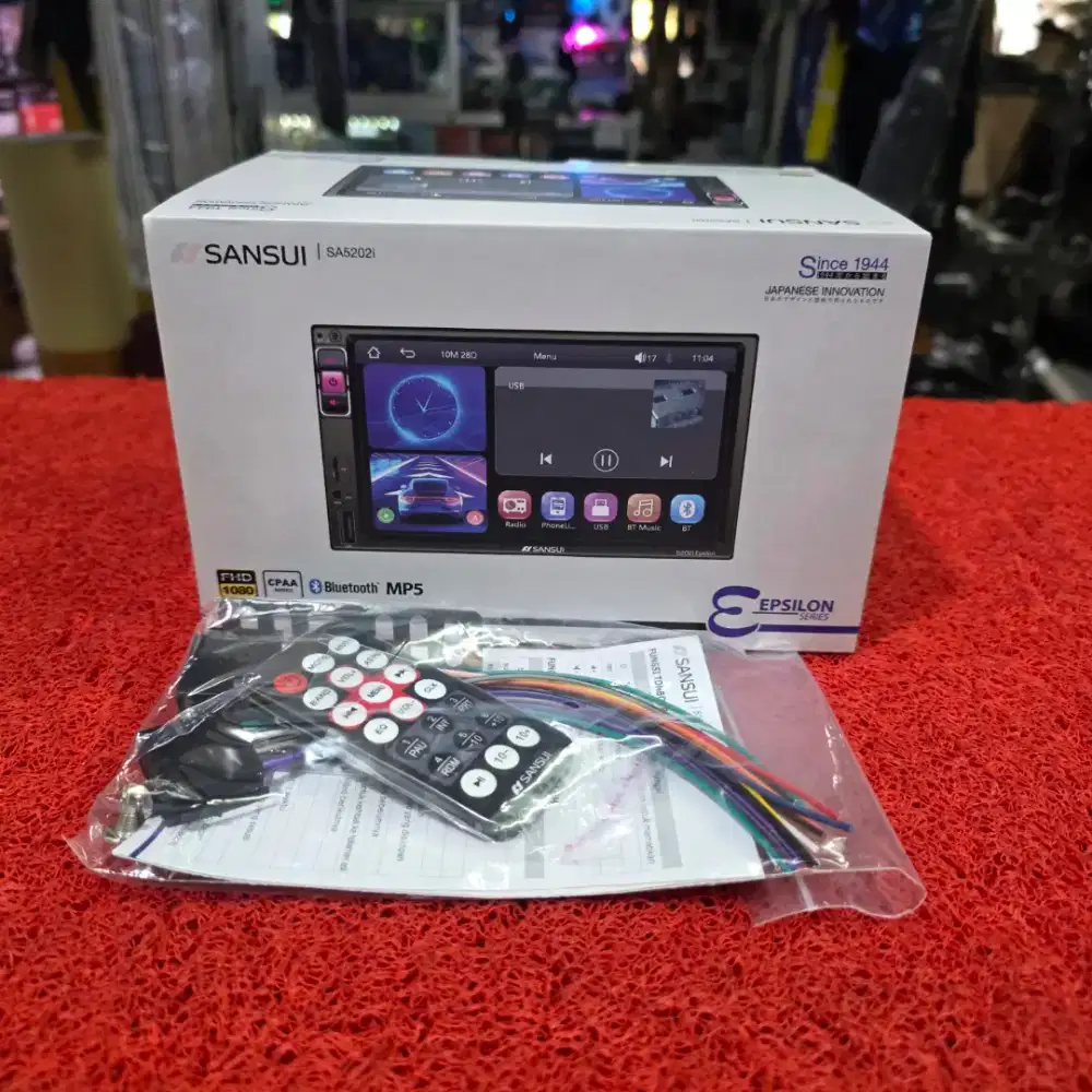 Head Unit Deckles SANSUI SA5202i EPSILON SERIES Android Auto 7 in