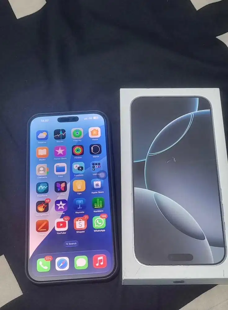IPHONE 16 PROMAX 512GB IBOX SEGEL LENGKAP WARRANTY