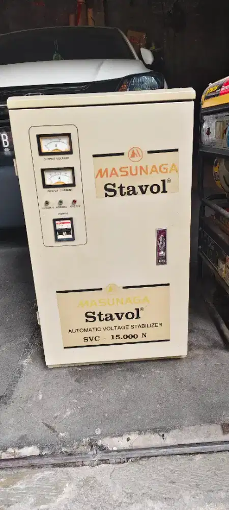 MASUNAGA Stavol AUTOMATIC VOLTAGE STABILIZER SVC 15.000 N