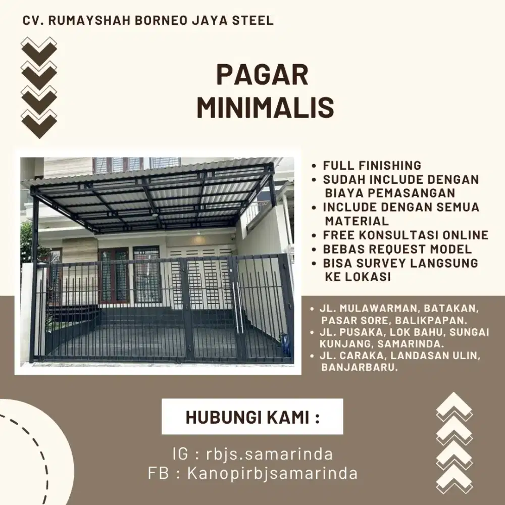 Pagar Rumah Minimalis