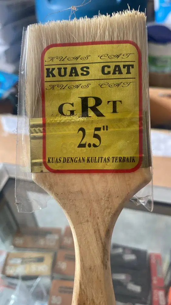 Kuas Cat GRT Gagang Kayu 2,5''