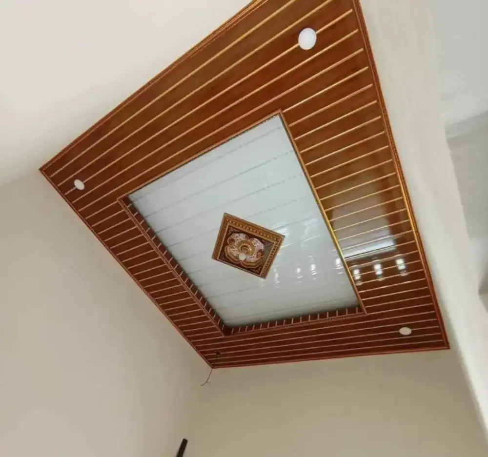 Plafon PVC terpasang glowssyy/doff & banyak pilihan lain nya
