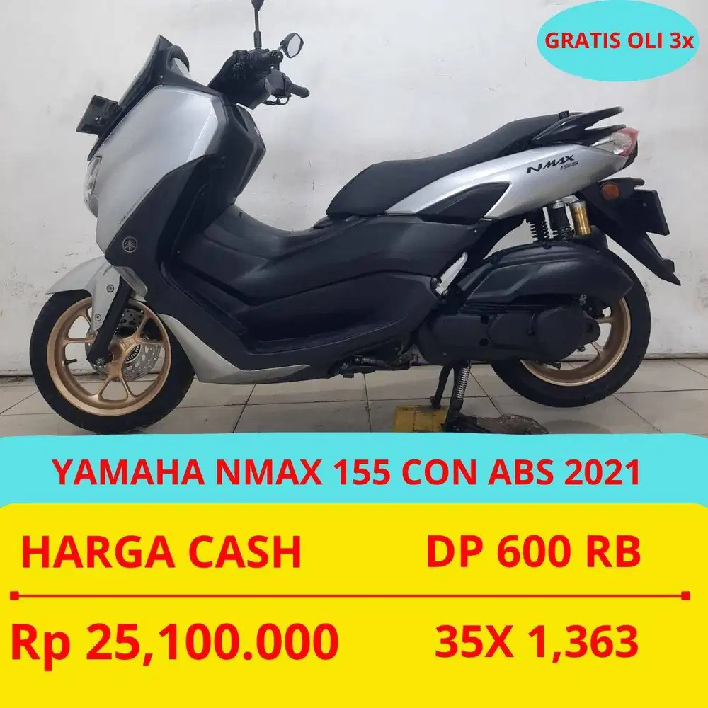 YAMAHA NMAX 155 CON ABS 2021 DP MURAH 600 RIBU GUYS