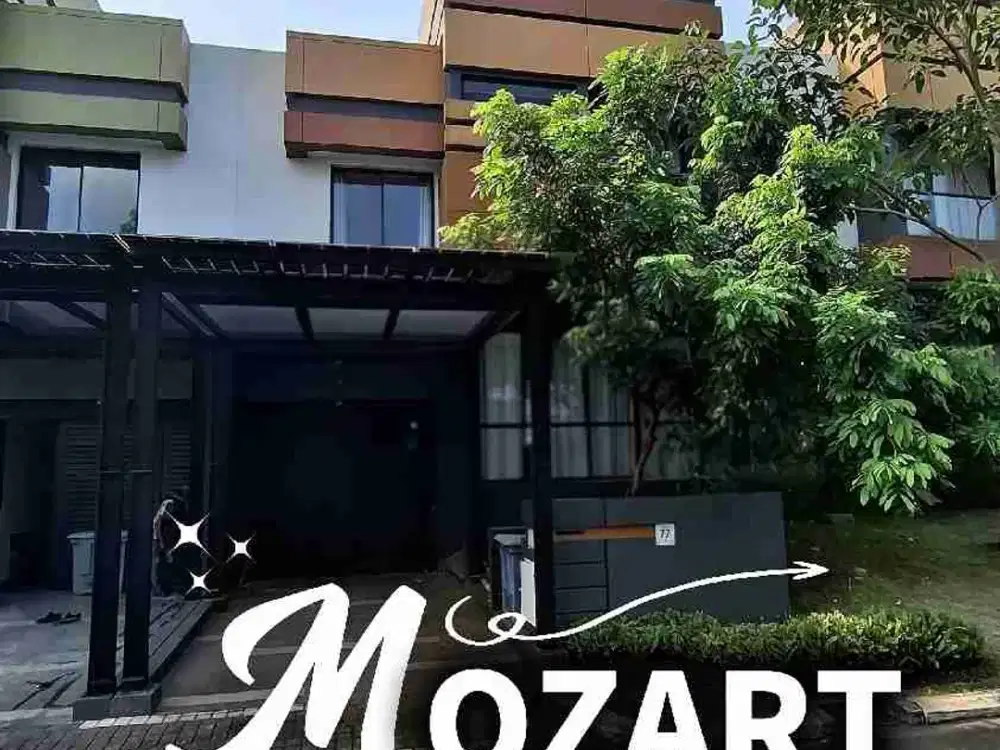 dijual murah rumah siap huni di cluster mozart Symphonia Gading Serpong