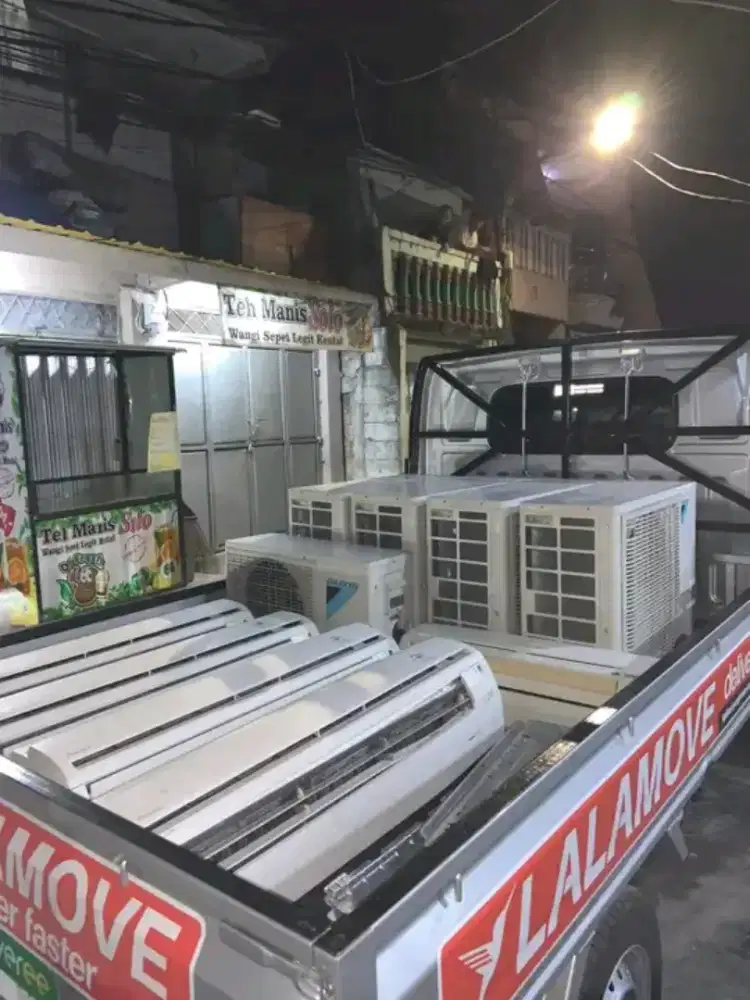 Terima AC bekas rusak