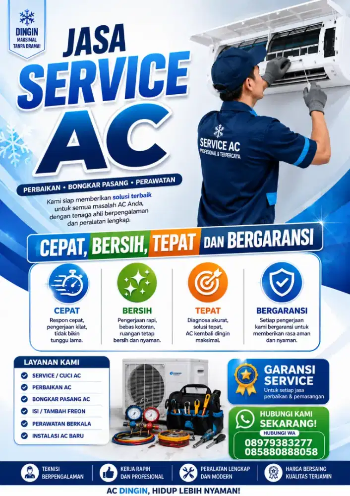 Jasa service ac dan perbaikan