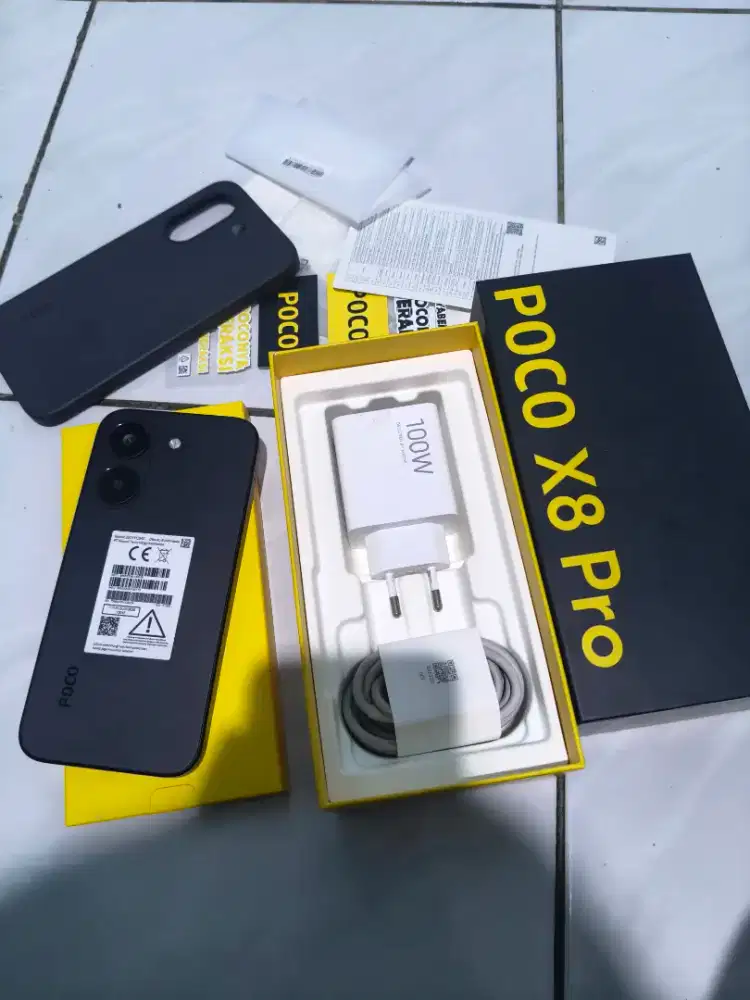 Poco x8 pro ram 12/512 GB second fullset ori
