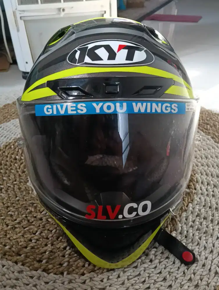 KYT NX Race Yellow Fluo