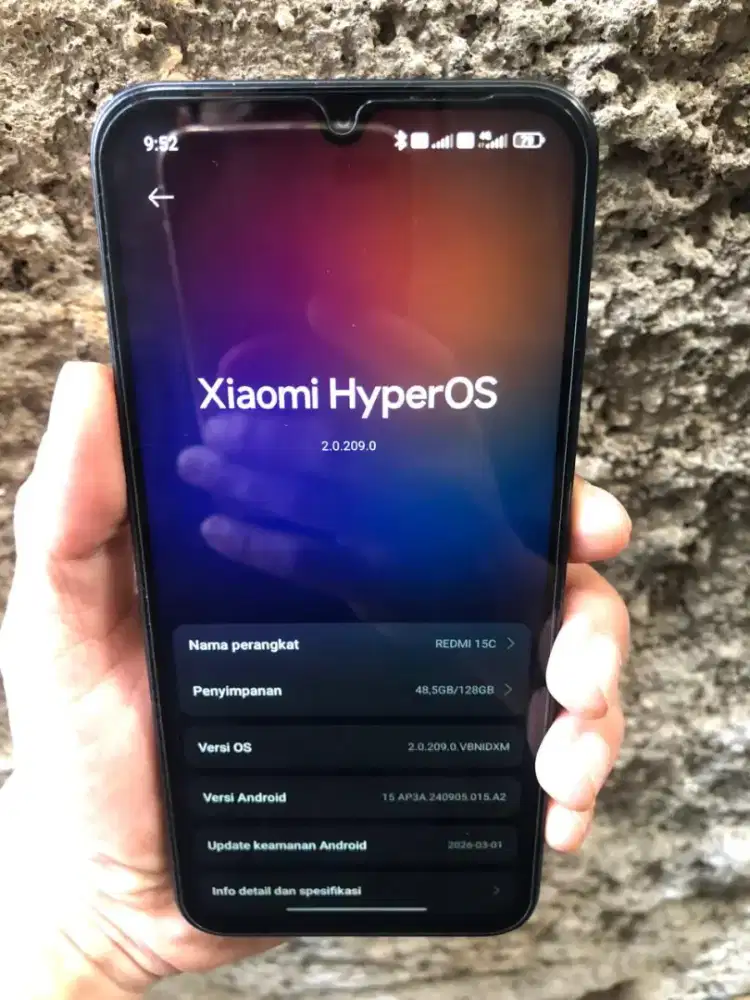 Redmi 15C 6/128 Hitam