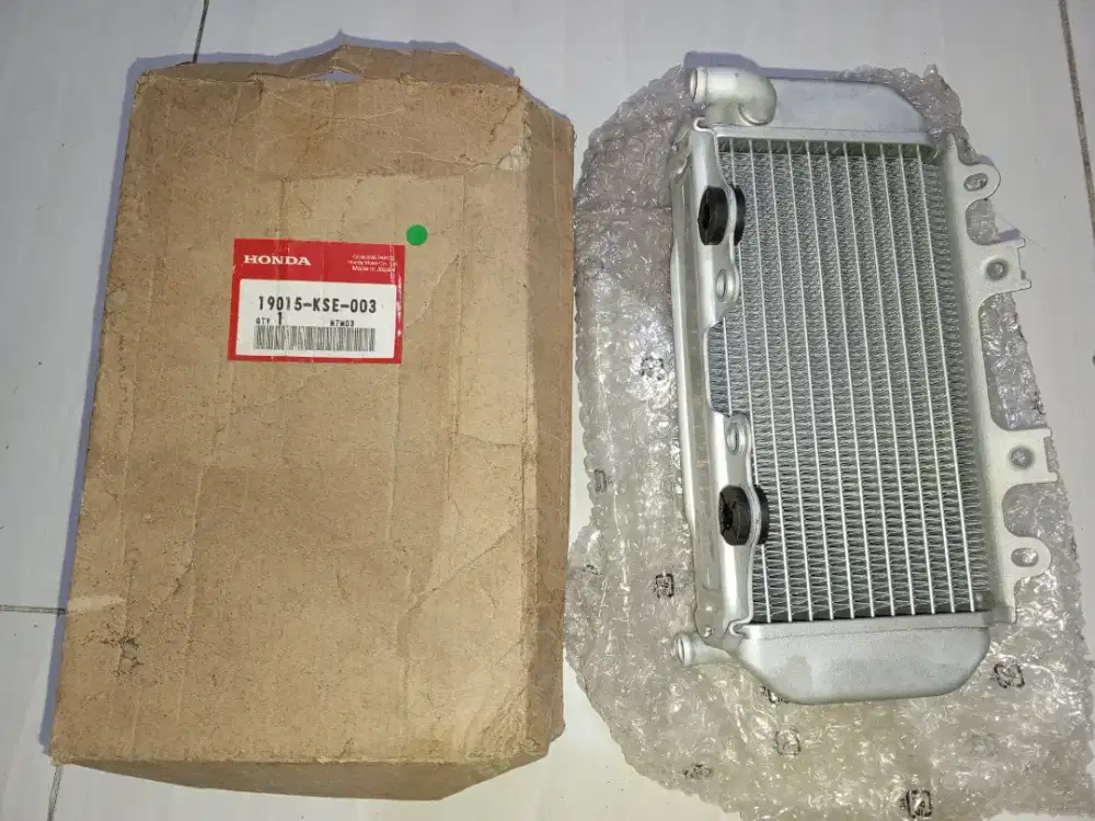 radiator crf150 build up kanan orisinil