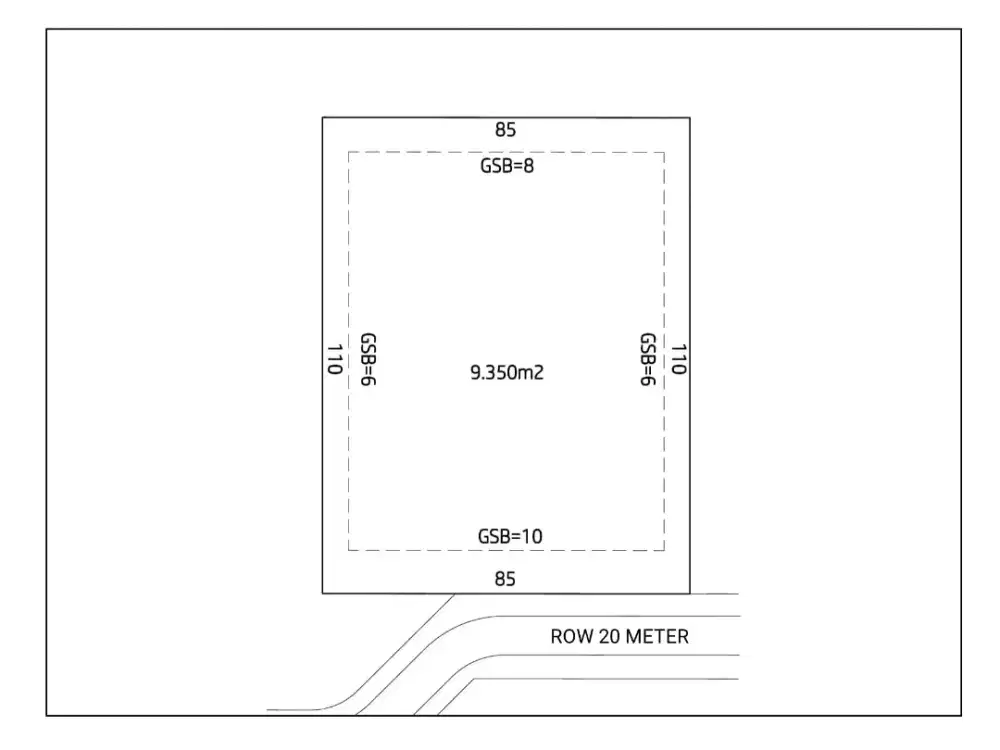 Dijual kavling industri 9.350 m² di Kawasan Delta silicon Cikarang