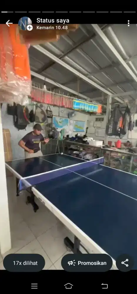 Tenis meja baru SNI