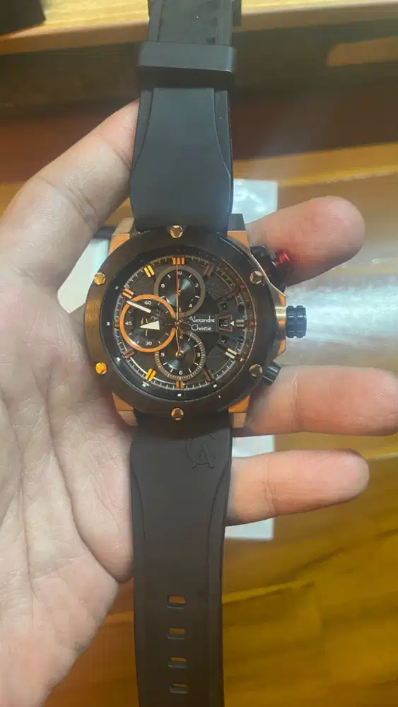Alexandre Christie Chronograph AC 6491 GC RBRBA Men