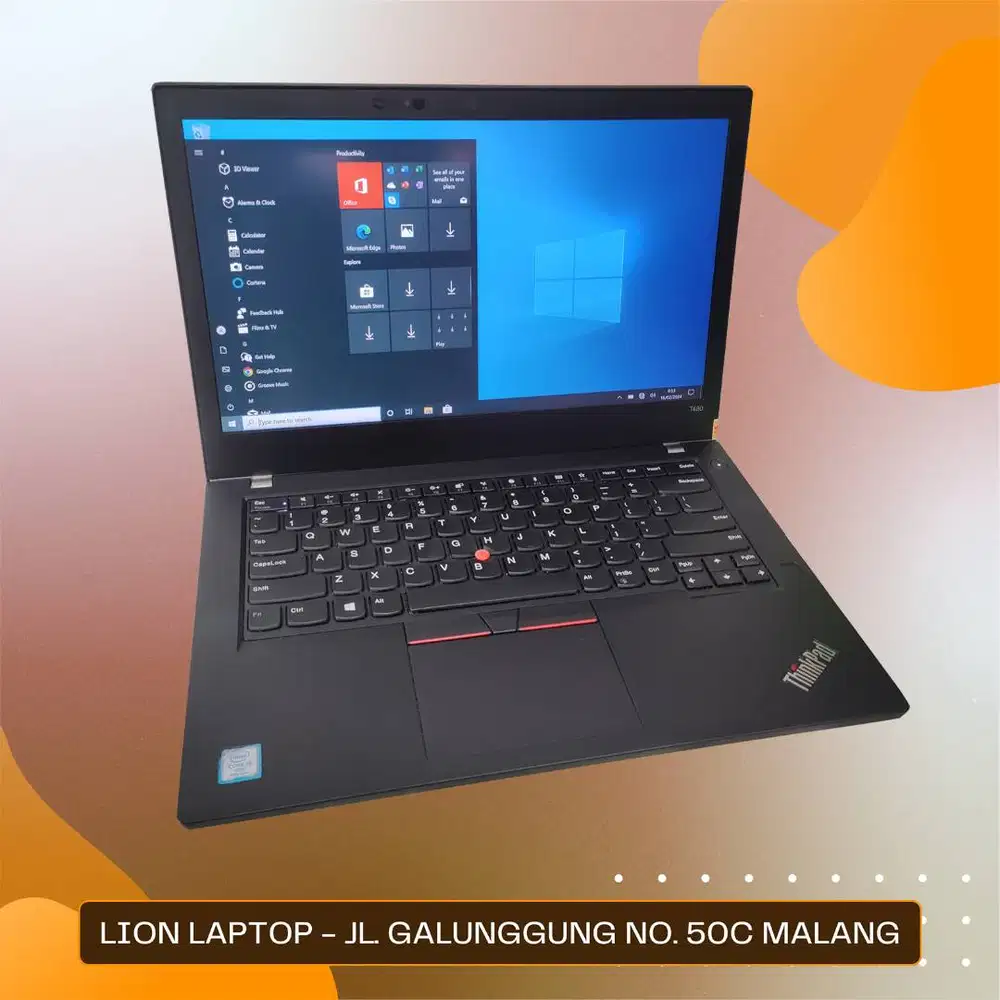 RAM 8GB Core i5 gen 8 Lenovo Thinkpad T480 [22|06]