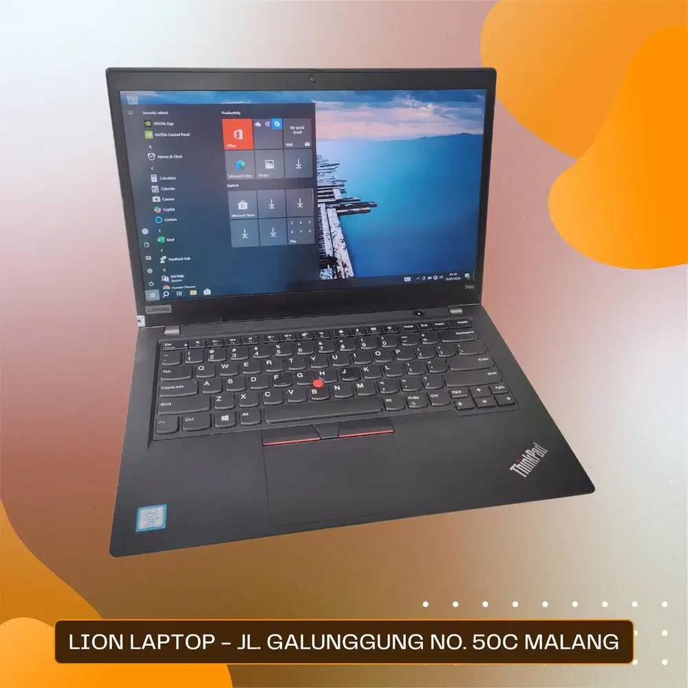 Double VGA NVIDIA Core i5 8/256 Slim Lenovo Thinkpad T490 [22|06]
