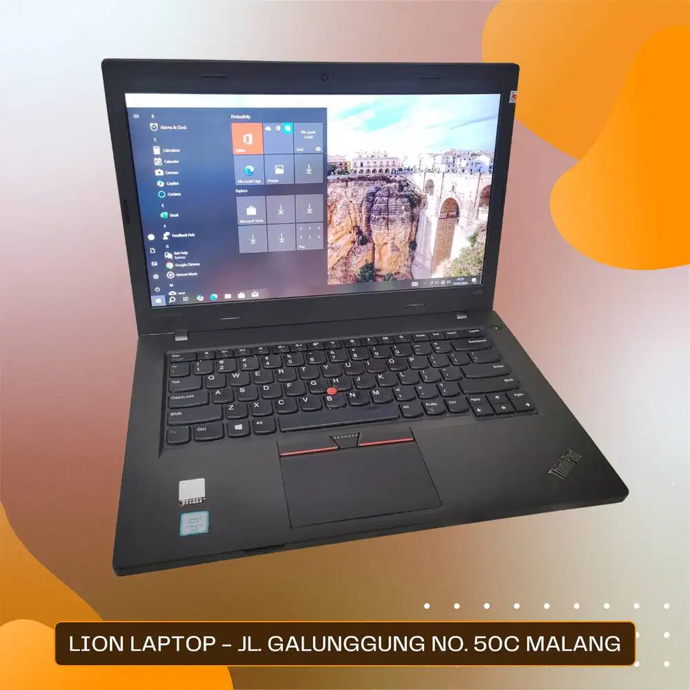 RAM 8GB Core i5 SSD Murah Lenovo Thinkpad L470 [22|06]