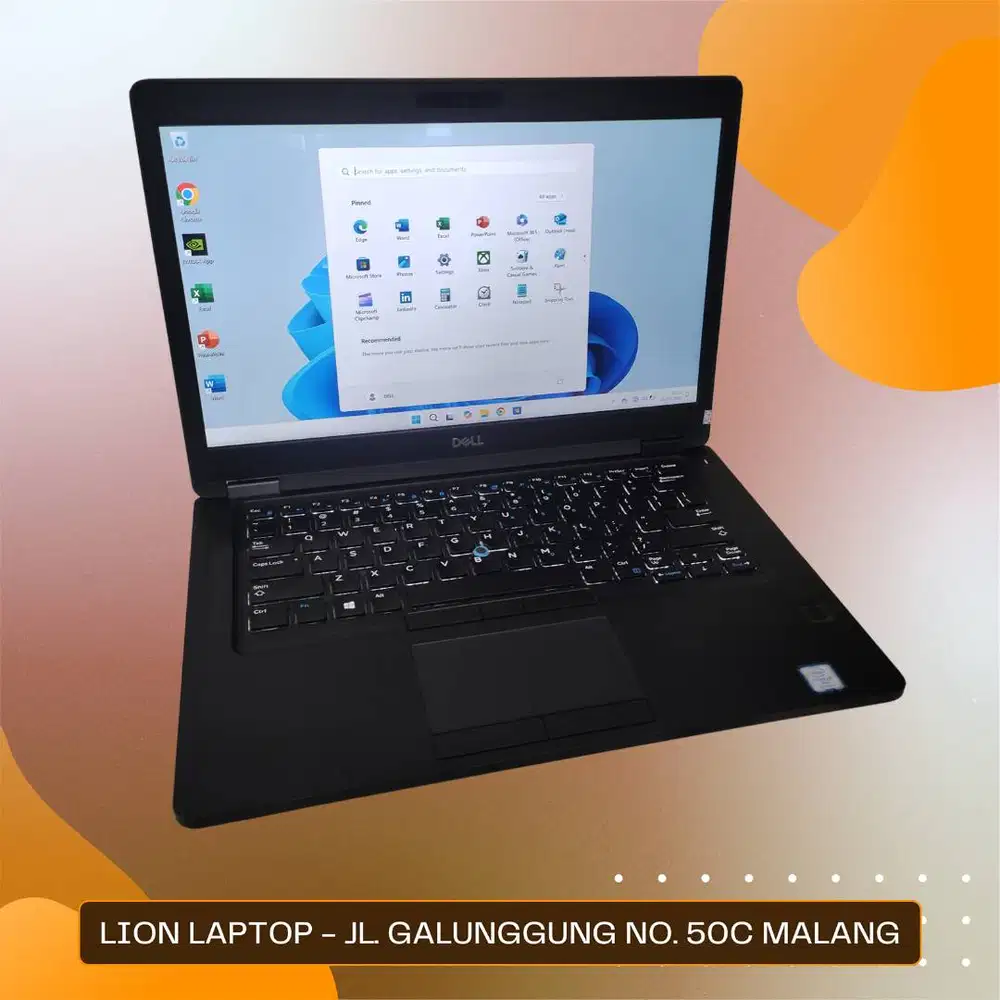 Core i7 Double VGA RAM 8GB SSD Dell Latitude 5491 [22|06]