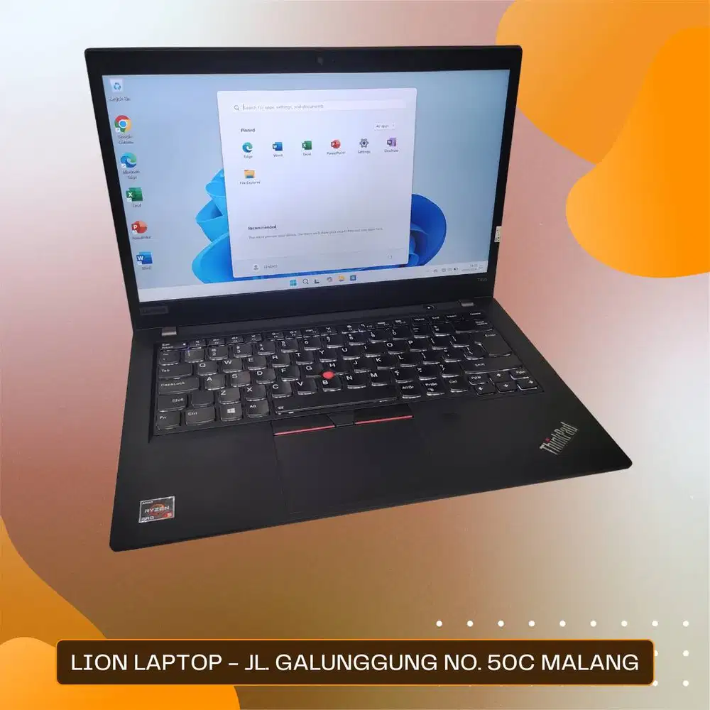 AMD Ryzen 5 PRO 8/256 VGA 2GB Lenovo Thinkpad T495 [22|06]