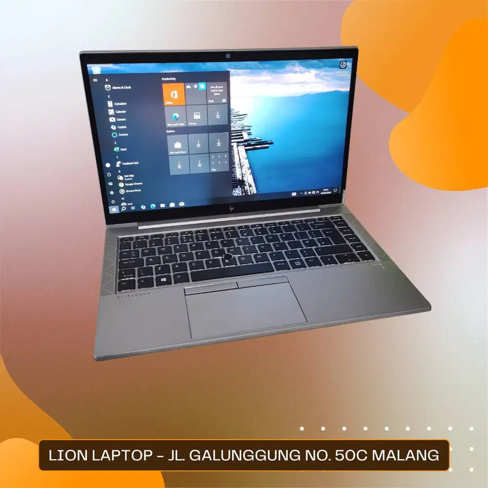 Alumunium Body Core i5 Gen 10 8/256 Slim HP Elitebook 830 G7 [22|06]