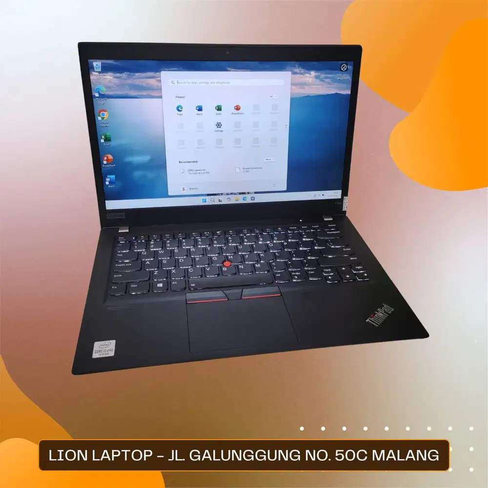 RAM 16GB Slim Core i5 Gen 10 SSD 256GB Lenovo Thinkpad T14s [22|06]