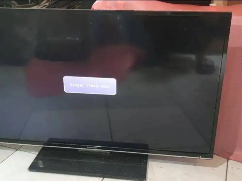 tv sharp 40inc analog harus pake setbox normal