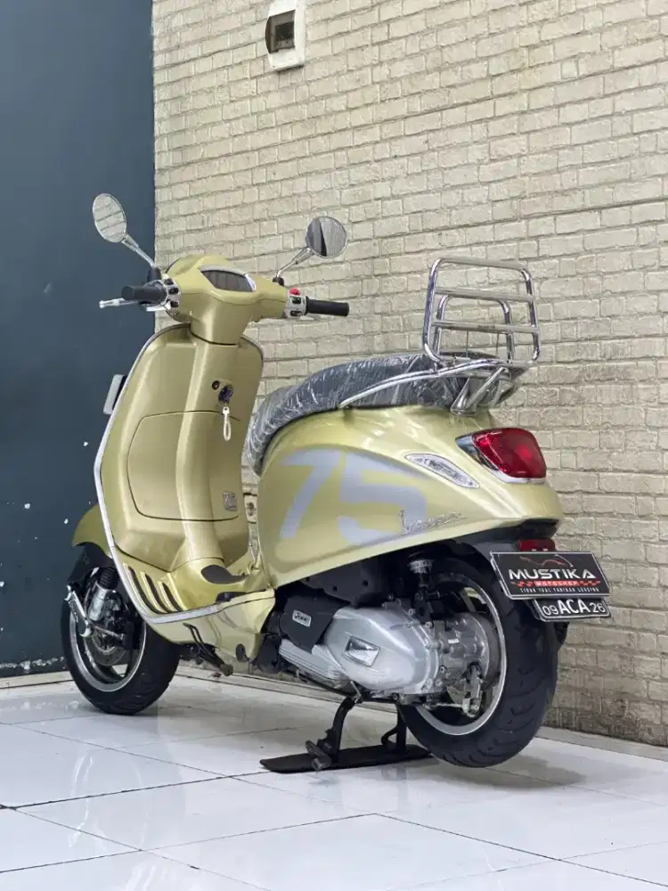EDISI 75TH ANIV‼️ VESPA PRIMAVERA 150 ABS TH 2021. RONY MUSTIKA