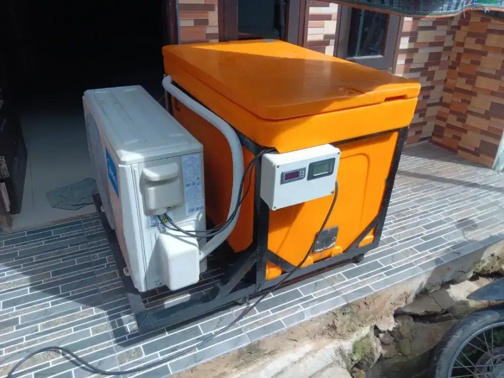 MESIN PRODUKSI ES BATU CEPAT PRAKTIS