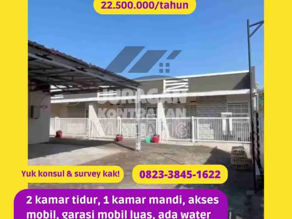 Kontrakkan 2 kamar Merjosari perumahan cluster Merjosari dekat kampus