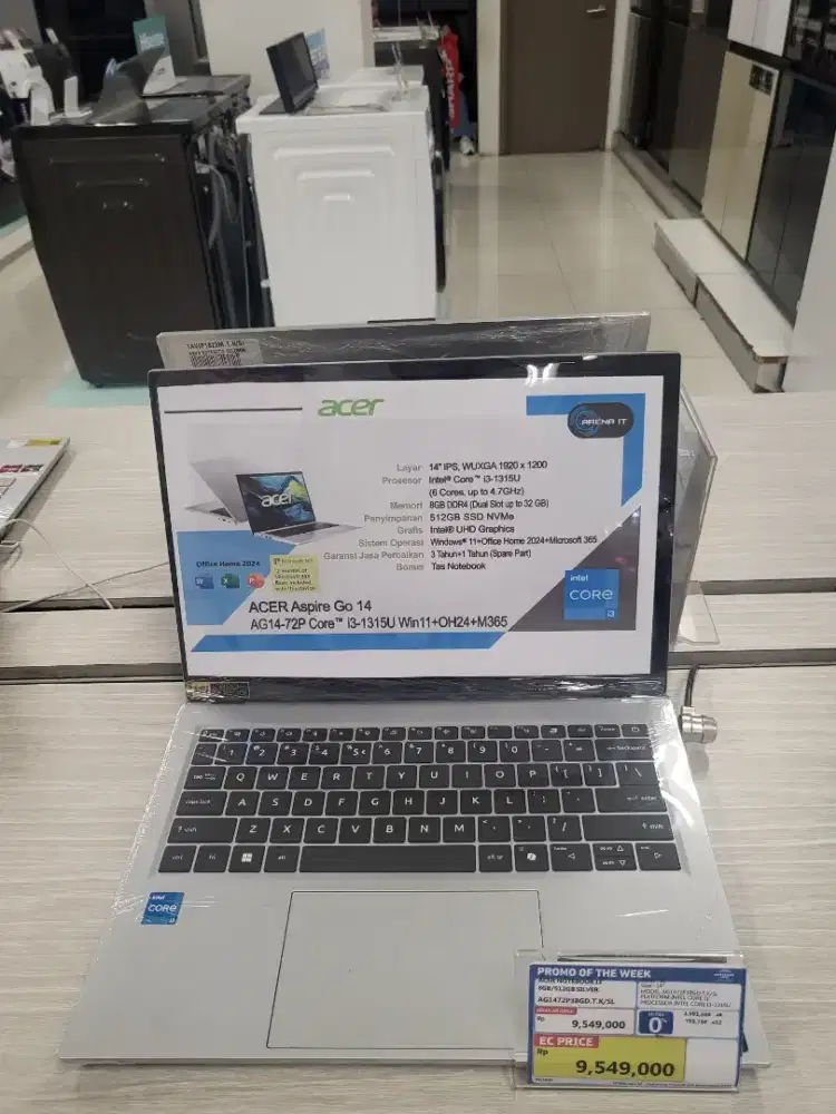 PROMO KREDIT ACER ASPIRE GO 14 BY HOME CREDIT DP 0 GRATIS 2X CICILAN