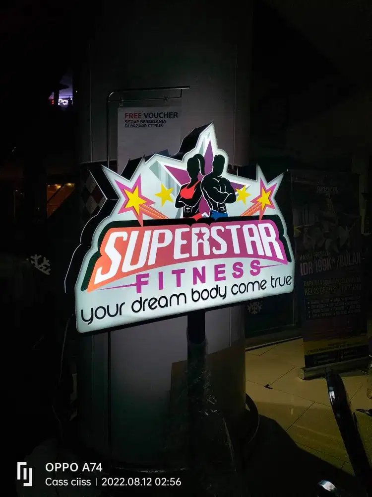 NEON BOX, PAPAN REKLAME, HURUF TIMBUL, DISPLAY AKRILIK DLL