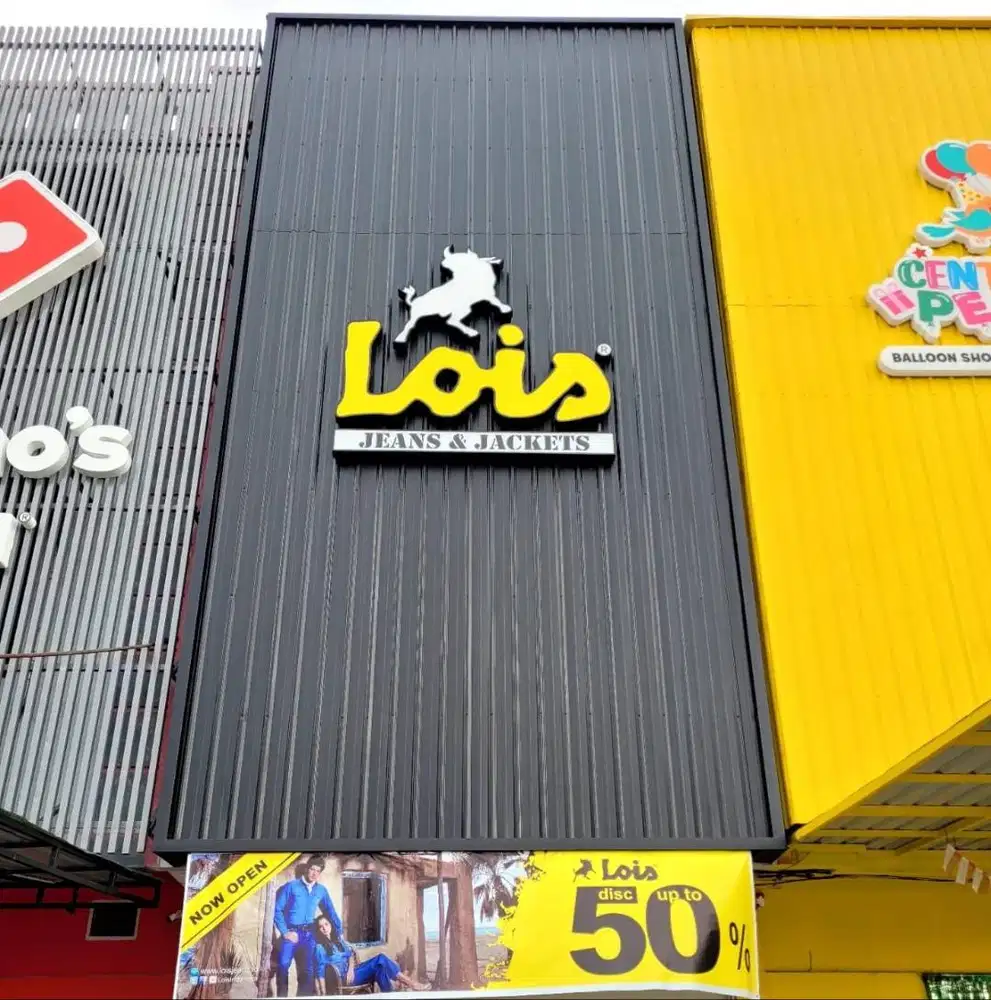 HURUF TIMBUL, PAPAN REKLAME, DISPLAY AKRILIK, NEON FLEX, NEON BOX DLL