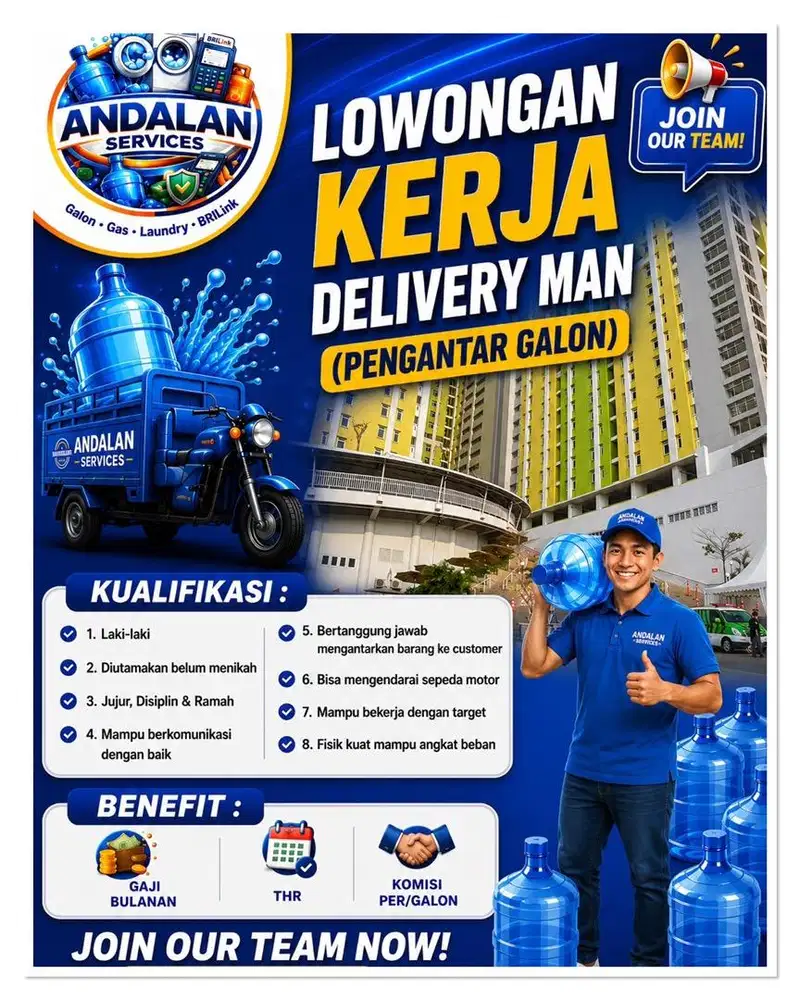 Delivery Man (Pengantar Galon)