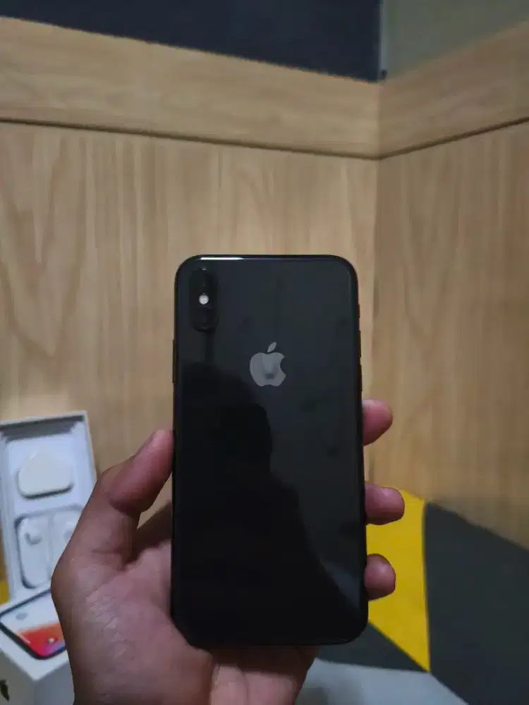 iPhone X 64 gb fullset warna space grey