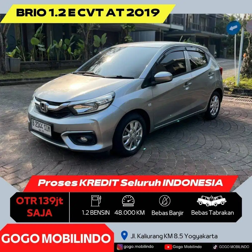 Honda All New Brio E CVT Matic 2019 ANTIK FAVORIT DP Minim Swift