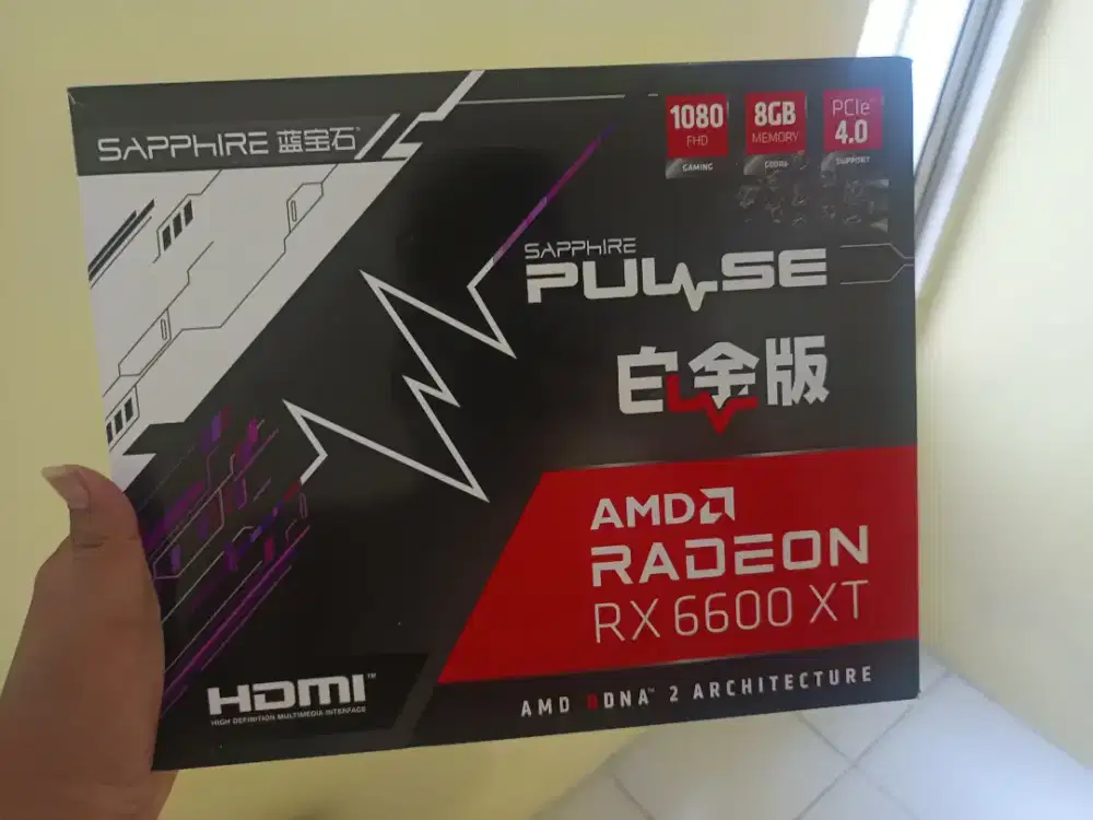 RX 6600 XT pemakaian baru 8 bulan