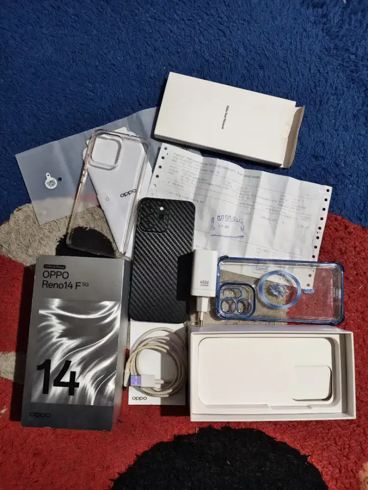 Oppo Reno 14F 5g tt atas/bawah mahar