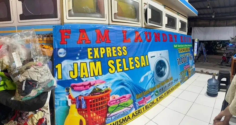 DIBUTUHKAN KARYAWAN LAUNDRY