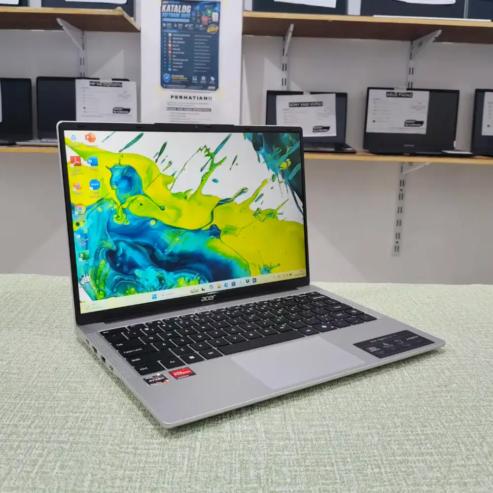 {SALE} Laptop Second ACER AL14 - 42P Ryzen 3 5300U (Ram 8GB/SSD 512GB)