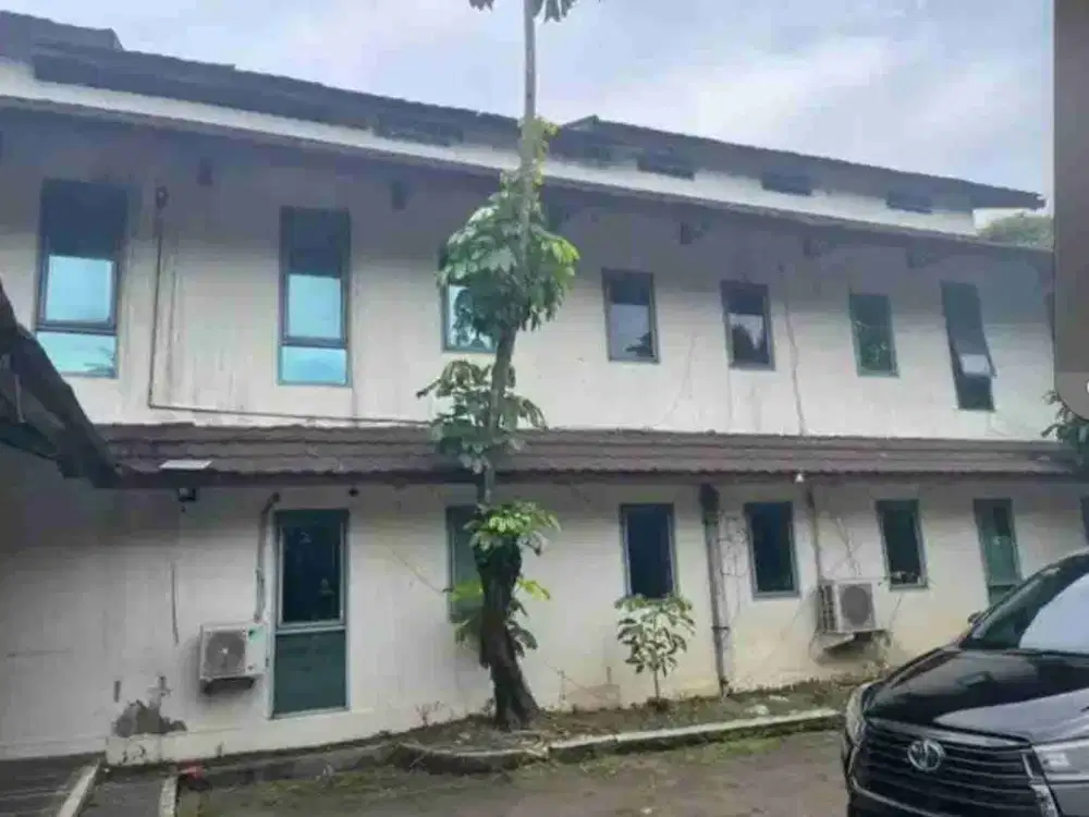 tanah komersil ada bangunan gedung 3 lantai antasari cilandak