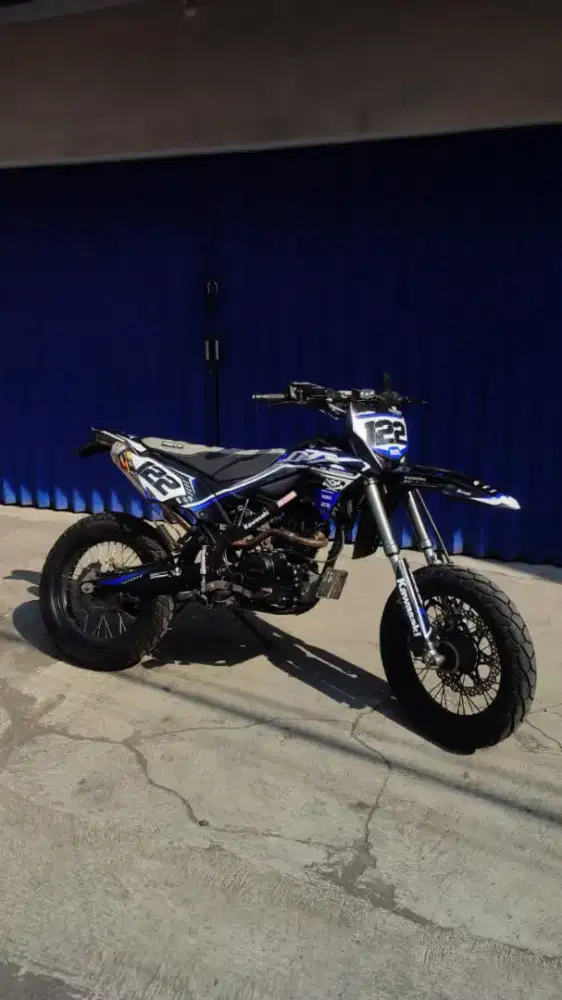KLX D-Tracker 2017 pajak on kaleng on plat D Samsat KBB