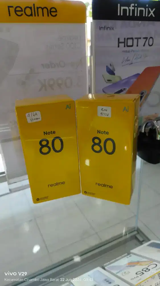 Realme Note 80 4+4/128 baru spesial promo
