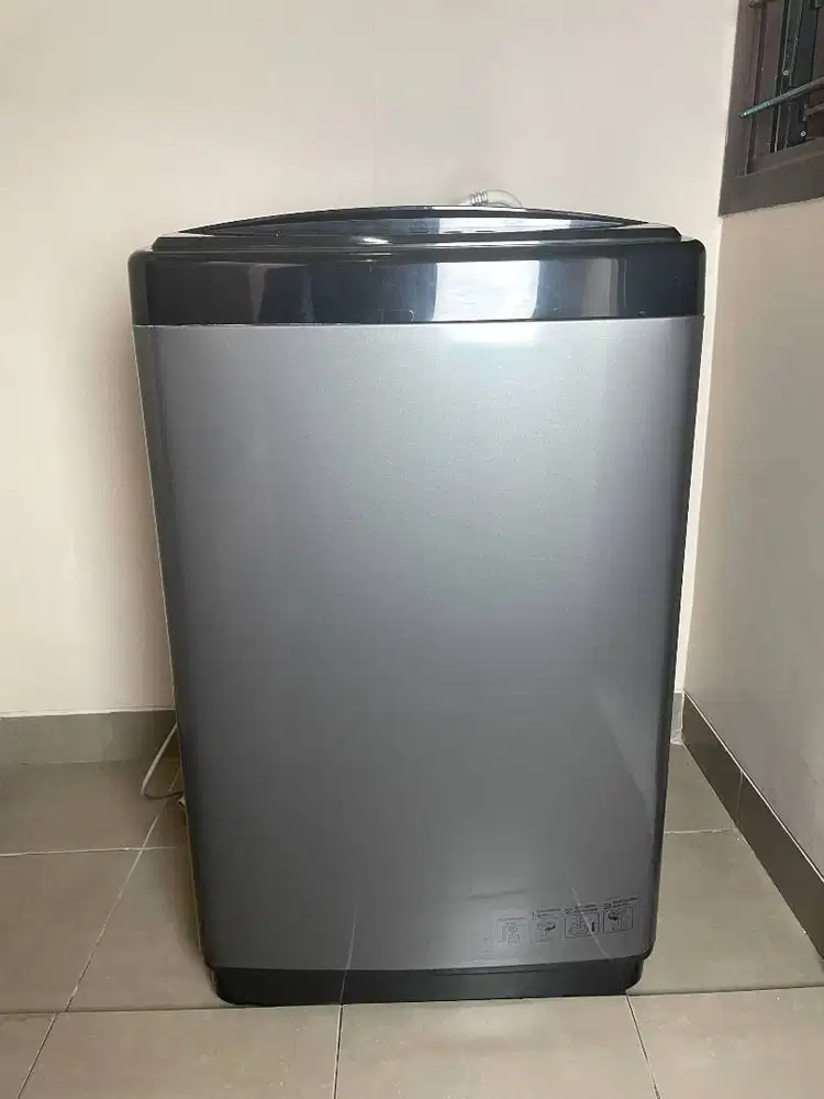 DIjual Hisense Mesin Cuci WTAG803T Top Loading Kapasitas 8KG 1 Tabung